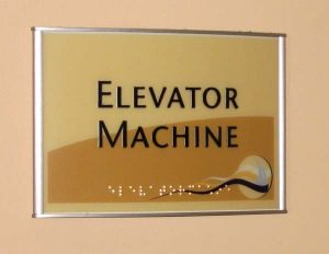 Code Elevator Sign 2