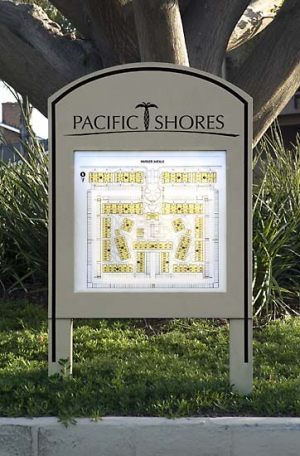 Specialty Illuminated Site Map Sign